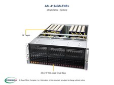 Supermicro AS-4124GS-TNR Server 24X2.5