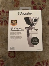 Aluratek AWC01F 1080p Full HD Video USB Webcam for PC and MAC Desktop and Laptop picture