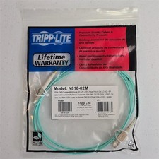 Tripp Lite N816-02M 6ft LC-SC OM3 10Gb Duplex Multimode Fiber Cable picture