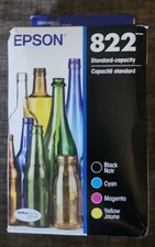 EPSON 822 DURABrite Ultra Ink Standard Capacity Black & Color Cartridge 03/2029 picture
