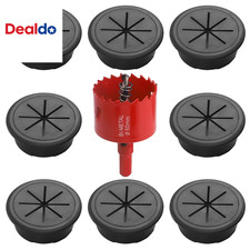 Desk Grommet 2 Inch 8Pcs Grommets Desk Hole Cover for Cables Wire Grommet Kit wi picture