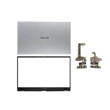 For ASUS VivoBook X512 X512U F512 V5000F Silver Back Cover Top Lid Bezel Hinges picture