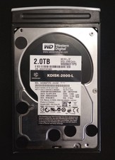 WESTERN DIGITAL KDISK-2000-L 2.0TB WD RE4-GP SATA/64MB CACHE HARD DRIVE PREOWNED picture