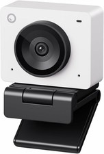 1080P 100FPS Streaming Webcam with Gesture Control & Beauty Mode in Cloud White picture