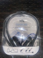 4 pcs Cyber Acoustics Universal Stereo Headset Headphone With Mic New In Box picture