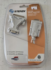 STEREN USB-SER 6 Foot USB to Serial Adaptor DB9 Software Included picture