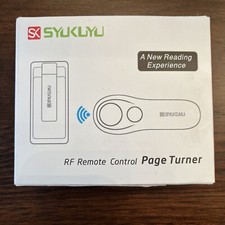 Syukuyu RF Remote Control Page Turner for Kindle / iPhone / iPad /Android picture