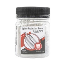 LinkedPRO LPSS60 Jar with 100 Fiber Optic Fusion Sleeve, 60mm picture
