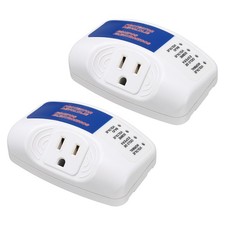 Protector Home Appliance 1800W 120V 15A 2Pcs 3-Min Delay Voltage Protector picture