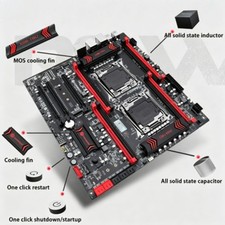 Brand New X99-T8D Dual-CH Mainboard LGA2011-3 DDR3*8 256G picture