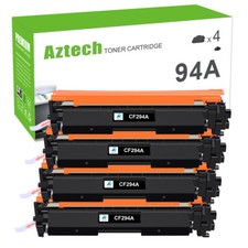 4 Pack CF294A Toner Replacement For HP 94A LaserJet Pro M118dw M148dw Printer picture