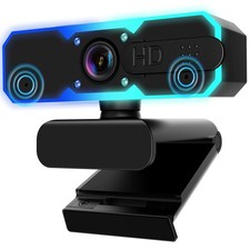 NBPOWER 1080P 60FPS Streaming Camera Webcam with Microphone and Fill RGB picture