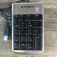 Dynex Business Keypad Plug N Play 19-Key Low Profile Slim Model DX USB Tested picture