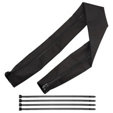 48 Inch Zippered Rigging Sleeve, Heavy Duty 600D Waterproof Marine Cable Jack... picture