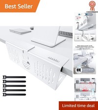 Multi-Purpose Clamp-On Cable Management Tray - Easy Installation & Safety picture