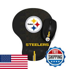 Soar Nfl Wireless Mouse And Mouse Pad Pittsburgh Steelers picture