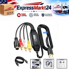 USB 2.0 Video Capture Card RCA to USB Type-C VHS to Digital Converter picture