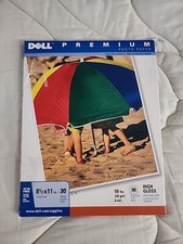 DELL Premium Photo Paper High Gloss Acid Free 29 Sheets 8.5