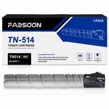 FADSOON® 1BK TN514 Toner for C258e C308e C368e C454e C458 C554e C658 B454e picture