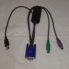Avocent DSAVIQ-PS2M 520-438-501 USB PS2 KVM Server Cable Adapter Module picture