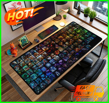 Dota 2 Heroes Desk Mat - All Hero Portraits Gaming Mouse Pad, Large MOBA Mat HP2 picture