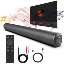 TV Sound Bar Surround Wireless Subwoofer Computer Speaker Home Theater W/ Remote picture