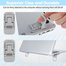 2PCS Zinc Alloy Foldable Laptop Stands, Mini Foldable Laptop Stand, Portable ... picture
