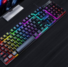 Light Up Gaming Keyboard Wired Keyboard Computer Keyboard Light Up Keyboard  picture