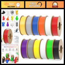 PLA+ 3D Printer Filament 1.75mm, 12 Pack Assorted Colors, No Tangle, 250g Each, picture