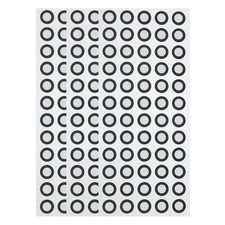 200Pcs Inner 5mm Outer 8mm Round High Reflective 3D Scanning Marker picture