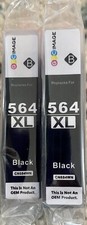 GPC Image Black Ink Cartridge 564 XL Set of 2 New picture