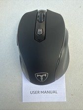 VicTsing Wireless Mouse for Laptop, 2.4G Portable USB Mouse Computer Mouse picture