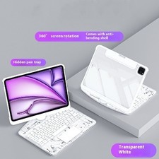 360 Swivel Keyboard Clear Case For IPad Smart Trackpad Bluetooth-compatible Keyb picture