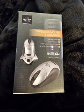Sharper Image SCA61 Rechargeable Wireless Optical Mouse & Charger 2.4 GHz picture