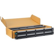 ICC PATCH PANEL CAT 6 48-PORT 2 RMS 6 PK ICMPP4860V UPC 633758092500 picture