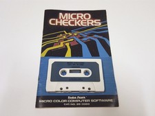 Radio Shack Micro Checkers Computer Game Cassette 26-3360 Tandy Color TRS-80 picture