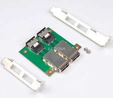 2 Ports Mini SAS SFF-8088 To 36Pin SFF-8087 PCBA Female Adapter + PCI Bracket picture