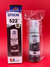 Epson 522 EcoTank Ultra High Capacity Black Ink Bottle T522120-S ❤️️✅❤️✅❤️️ picture