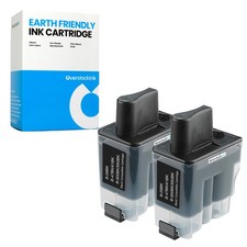 2PK Compatible OSI LC41BK Ink Cartridge fits Brother DCP-110c, Intellifax 1840c picture