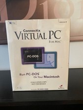 2001 RARE Connectix Virtual PC For Mac Version 5 BRAND NEW SEALED picture