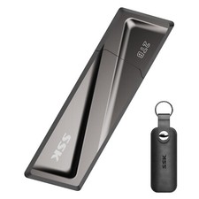 SSK SSD USB Flash Drive USB 3.2 550MB/s + USB C Adapte For Laptop Smartphone picture