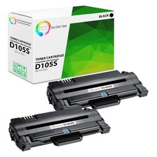 TCT 2 Black MLT-D105S Toner Cartridges For Samsung ML 1910 1915 2525 SCX 4600 picture