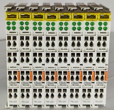 Lot of 8 Wago 750-403 4 Port Digital Input Module 24V DC .2ms .08-2.5mm picture