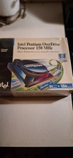 BOX INTEL PENTIUM OVERDRIVE 150 MHz CPU UPGRADE - SEALED, NEW IN BOX . NIB RARE picture