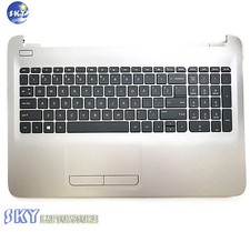 NEW HP 15AC 15-AC 15-AF Laptop PALMREST W/ KEYBOARD TOUCHPAD 813975-001 picture