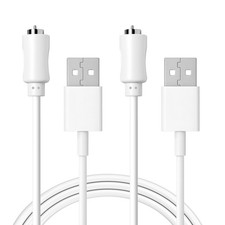 OVECIOPO 2PCS Rose Charger Magnetic Charging Cables USB 2.7ft white  picture
