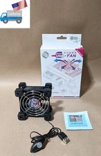 Evercool 80mm USB Powered 2-Speed 5V Wireless Router, NUC, & AMP Cooling Fan picture