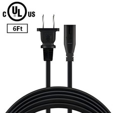 6FT UL Listed AC Power Cord For Vintage Panasonic RX-F4 Portable Radio RXF4 picture
