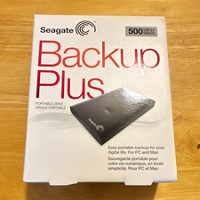 Seagate Backup Plus Portable 500GB USB 3.0 USB-Powered 2.5