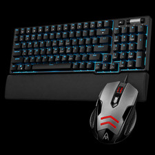 RK96 RGB Limited Edition Mechanical Keyboard 3-mode wireless with Adesso iMouse picture